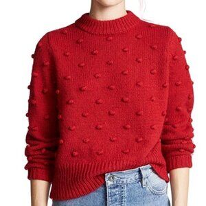 Demylee Red Popcorn Sweater